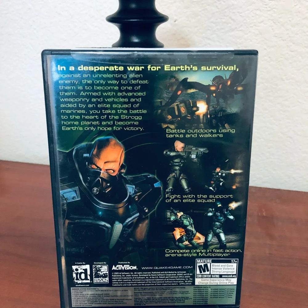 Quake 4 (PC Game CD-ROM, 2005)